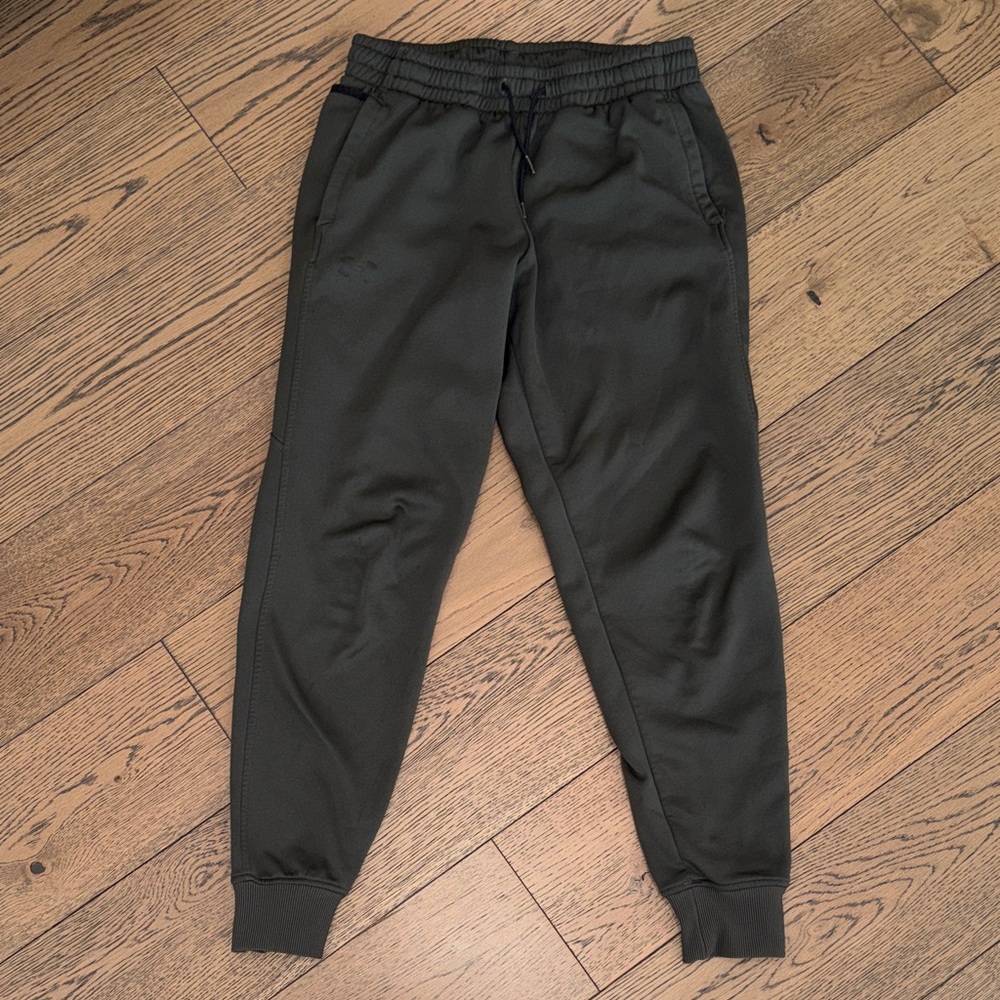 Men's Under Armour Army Green/Black Joggers size Large